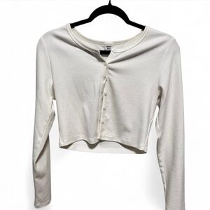 Aritzia Sunday Best White Cardigan